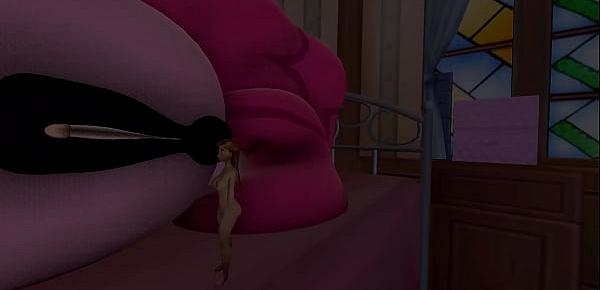  Pinkie Pie and Twilight Sparkle Anal Vore Anna | SFM 3D Animation